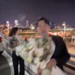 Priscilla Wong Instagram - 生日週🌈 多謝壽星仔送給我們的啦啦隊鮮花🤣 多謝壽星女同我我家老爺一齊喺停車場睇演唱會🤟🏻 這麼近那麼遠 免費演唱會 隔住條大馬路都感受到個氣氛