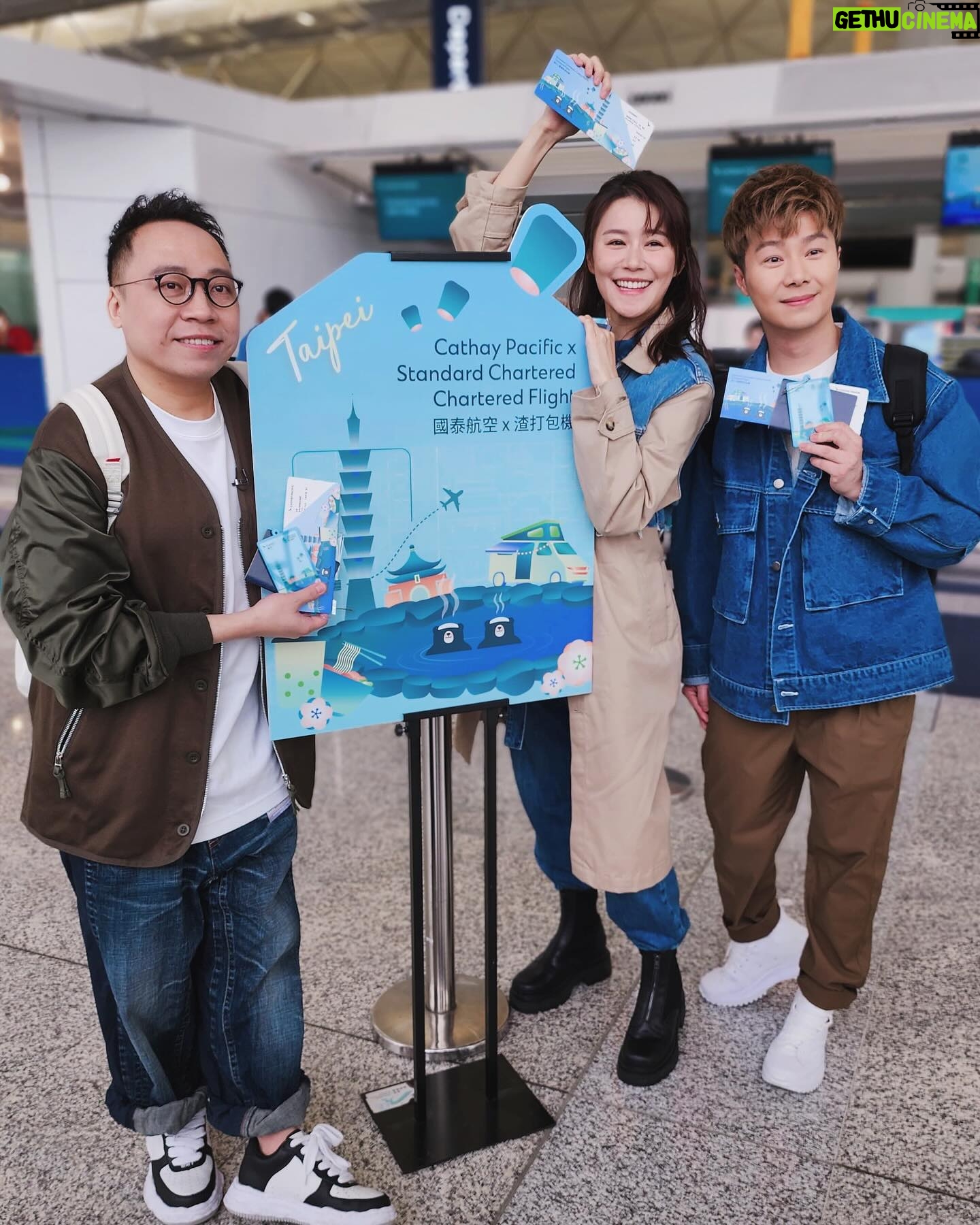 Priscilla Wong Instagram - 好新鮮的組合, 旅遊節目MODE, 來了😎