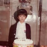 Priscilla Wong Instagram - 在你媽媽家找到了這一張相片，這天是這個小男孩的生日，看起來有點寂寞，我用了畢生功力，找來了一個女孩陪你過，直覺告訴我，你將來會娶她😎 生日快樂，蕭BOY