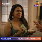 Priya Gamre Instagram - Aapko Haveli me kya dekhna hai comment box me bataiye 👇 Aao kabhi Haveli pe, Atrangii cheeze dikhate hai. @la_gravitea @niveditabasu @priyagamreefame #atrangii #haveli #aaohavelipe #famousdialogue #viral #static #atrangiiapp #funny