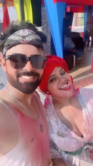 Priya Gamre Instagram - About Yesterday 
#priyagamre #luckysaini #reels #reelitfeelit #reelkarofeelkaro #reelsinstagram #holi #holipartyfestival