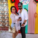Priya Gamre Instagram - Love You.❤️❤️ . . @gamreepriya @priyagamreefame @luckkysaini95 . #priyagamre #luckysaini . . . . . . . . #holi2k24 #holi #holicolor #holifestival #happyholi #artist #actor #bollywood #love #color #maharashtra