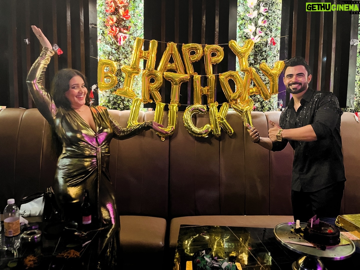 Priya Gamre Instagram - Happy Birthday 🍀 my Lucky Charm #priyagamre #luckysaini #birthday