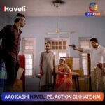 Priya Gamre Instagram - Aapko Haveli me kya dekhna hai comment box me bataiye 👇 Aao kabhi Haveli pe, Atrangii cheeze dikhate hai. @la_gravitea @niveditabasu @priyagamreefame #atrangii #haveli #aaohavelipe #famousdialogue #viral #static #atrangiiapp #funny
