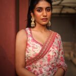 Priya Varrier Instagram - 🌷 Wearing: @pranaahbypoornimaindrajith HMU & Styling: @ashna_aash_ Photography: @premsampaul Jewellery: @golden_cup_fashion_jewellery