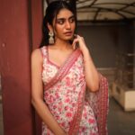 Priya Varrier Instagram - 🌷 Wearing: @pranaahbypoornimaindrajith HMU & Styling: @ashna_aash_ Photography: @premsampaul Jewellery: @golden_cup_fashion_jewellery