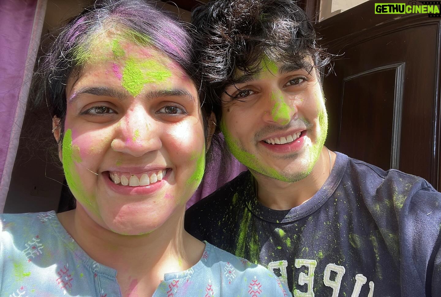 Priyank Sharma Instagram - Happy Holi 💚