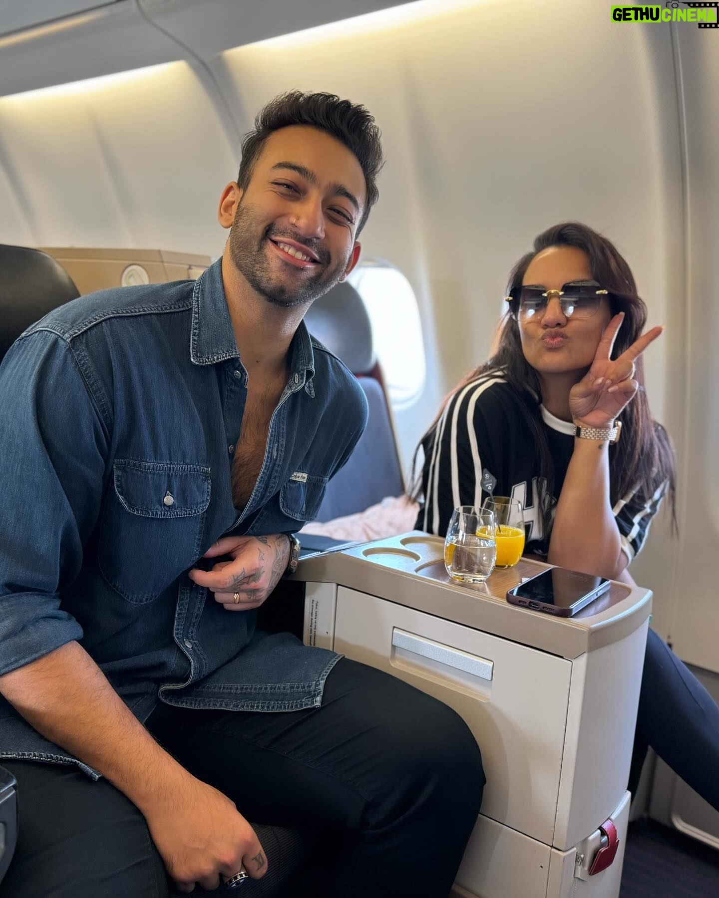 Priyanka Karki Instagram - ✈️ France ♥️ Thank you for the love and the amazing hospitality @turkishairlines Also a huge shoutout to @ncell roaming for helping us #stayconnected with Choru (since she’s not traveling with us this time) #roamwithncell So so so ready to see PARIS 💕
