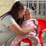 Priyanka Karki Instagram - With you, life is brighter 🤎 #mamuchori