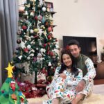 Priyanka Karki Instagram - Our Annual Christmas Dinner at Ayanka Niwas ♥️ What a beautiful night ✨ Thank you for our beautiful matching PJs @hygge_wears 🦋 Vlog out on my Official YouTube Channel 🖤 Link in bio 💜