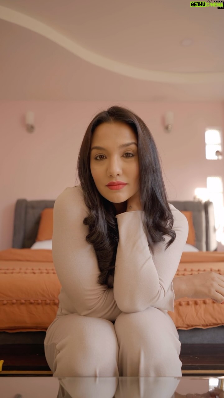Priyanka Karki Instagram - Transforming my makeup routine with the power of Lotus Herbals. 🌺✨ My secret to a fresh-faced glow. 💖💆♀️ @lotusherbals.nepal #Proedit #Lipstick #kajal #LotusMakeup #ecostay #shades #makeuprange #makeupkit #beautyproduct #lotusherbalsnepal #lotusherbals #lotusmakeup
