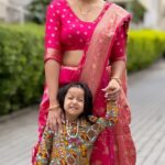 Priyanka Karki Instagram - Your love lights up my entire world ♥️☀️ To my amazing moms, I am so thankful that I have your blessings every step of the way 🥹😘 It gives me strength, courage and confidence to face this world every day😍 Thank you for all you do. EVERYDAY 🧿 Missed you today my dearest Ramantha mumsy 🥹