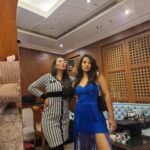 Priyanka Karki Instagram - RUSLAN’s 50th Anniversary 💙 What a fantastic night! Thank you for such a beautiful experience @ruslanvodka.np Performed on stage for the first time post-partum and it felt like I never left ☺️ Thank you @neonthelabelsofficial for my gorgeous outfit for the event. I sure did look like a Ruslan bottle 😉 Thank you @kusum_the_boutique for my performance outfits. I loved it 😘 My fab hair and make up team - @shradha_maskey and @ritu.chhantyal ♥️ My choreographer @gamvirbista and all my fabulous supporting dancers! You guys killed it 👍 And lastly, thank you to each and every one who danced along with me, enjoyed my performance, sent sweet messages, showering me with love, support and blessings ♥️ What a beautiful night 💫 Thank you universe 🖤