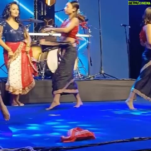 Priyanka Karki Instagram - RUSLAN’s 50th Anniversary 💙 What a fantastic night! Thank you for such a beautiful experience @ruslanvodka.np Performed on stage for the first time post-partum and it felt like I never left ☺️ Thank you @neonthelabelsofficial for my gorgeous outfit for the event. I sure did look like a Ruslan bottle 😉 Thank you @kusum_the_boutique for my performance outfits. I loved it 😘 My fab hair and make up team - @shradha_maskey and @ritu.chhantyal ♥️ My choreographer @gamvirbista and all my fabulous supporting dancers! You guys killed it 👍 And lastly, thank you to each and every one who danced along with me, enjoyed my performance, sent sweet messages, showering me with love, support and blessings ♥️ What a beautiful night 💫 Thank you universe 🖤