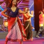 Priyanka Karki Instagram - RUSLAN’s 50th Anniversary 💙 What a fantastic night! Thank you for such a beautiful experience @ruslanvodka.np Performed on stage for the first time post-partum and it felt like I never left ☺️ Thank you @neonthelabelsofficial for my gorgeous outfit for the event. I sure did look like a Ruslan bottle 😉 Thank you @kusum_the_boutique for my performance outfits. I loved it 😘 My fab hair and make up team - @shradha_maskey and @ritu.chhantyal ♥️ My choreographer @gamvirbista and all my fabulous supporting dancers! You guys killed it 👍 And lastly, thank you to each and every one who danced along with me, enjoyed my performance, sent sweet messages, showering me with love, support and blessings ♥️ What a beautiful night 💫 Thank you universe 🖤