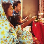 Priyanka Karki Instagram - Our Tihar this year ♥️ VLOG out now 💕 Link in bio 🤍
