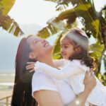 Priyanka Karki Instagram - Oh what a beautiful start to 2024 with my beautiful baby girls ♥️☺️ Warm sun, happy giggles, love and warmth 🦋 Its time for the next chapter and oh I can’t wait! Its going to be a great year ✨ Happy new year ♥️ #2024