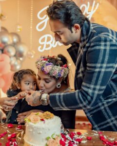 Priyanka Karki Instagram - Oh what a day! Thank you for everything baby ❤️ तू जो मिला , तो हो गया सब हासिल 🥹 Looking forward to 37 🦋