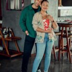 Priyanka Karki Instagram - Celebrating Daddy ♥️ HAPPY BIRTHDAY MAYA ☺️ Thank you for the lovely decor @ferns_and_petals_nepal Thank you for these amazing memories @alphapicturesnepal And thank you for the great hospitality @vivantakathmandu My cardigan from @the_kda 🦋