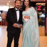Priyanka Karki Instagram - Congratulations to the entire team of Gurkha Warrior and my dearest @milan_chams 🤍🦋 NOW SHOWING ♥️ Wearing @aziiiza_atelier Photos @udhav_rasaili