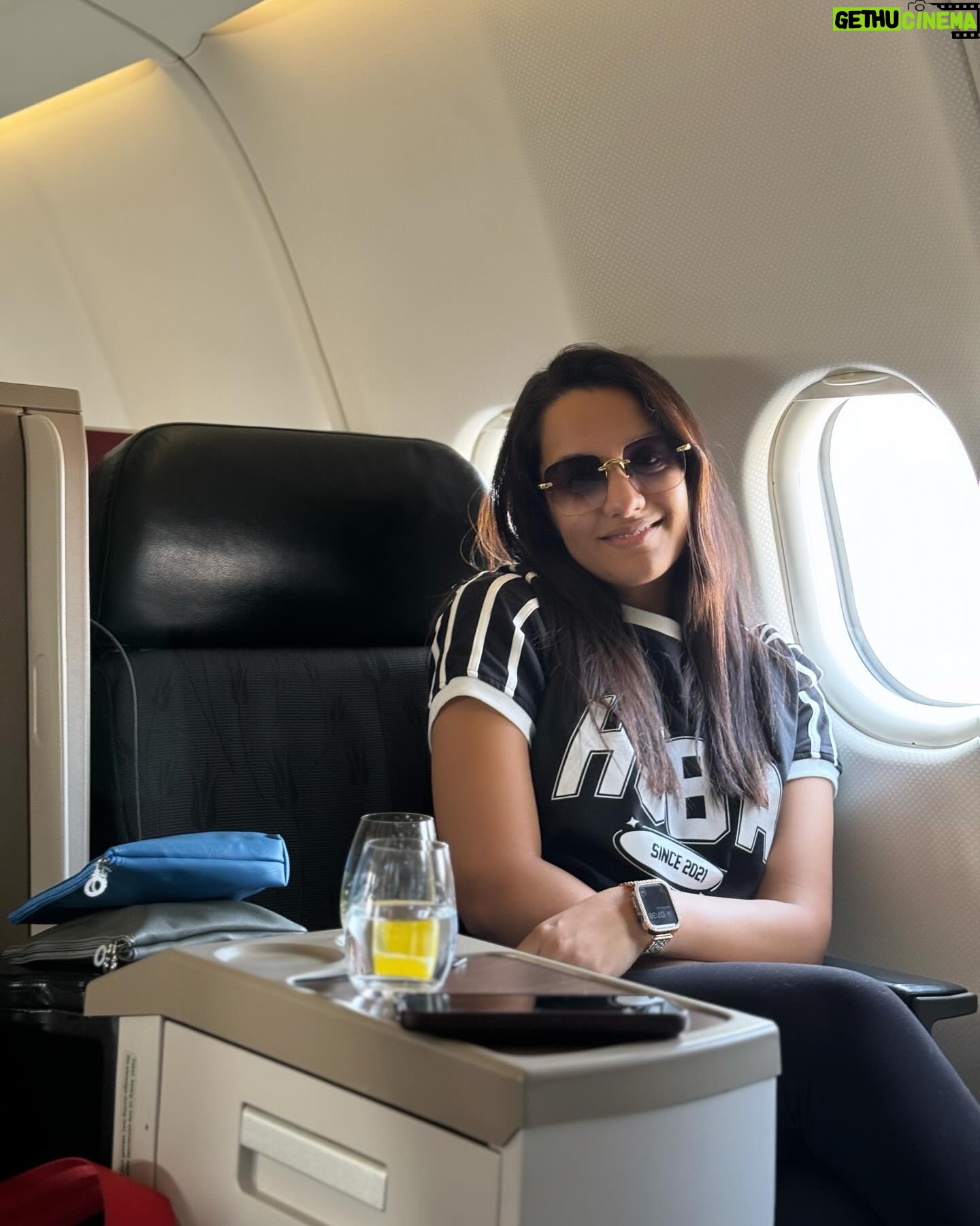 Priyanka Karki Instagram - ✈️ France ♥️ Thank you for the love and the amazing hospitality @turkishairlines Also a huge shoutout to @ncell roaming for helping us #stayconnected with Choru (since she’s not traveling with us this time) #roamwithncell So so so ready to see PARIS 💕