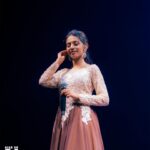 Priyanka N. K. Instagram - What I enjoy doing the most❤️ Thank you @itsyuvan sir for yet another amazing show! Thank you singapore, you guys are awesome 🥳 Costume 1 designed by @harshaahashtag Costume 2 from @styl_chennai Special thanks to @zafroonnizar Ma’am @u1recordsoffl