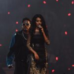 Priyanka N. K. Instagram - What I enjoy doing the most❤️ Thank you @itsyuvan sir for yet another amazing show! Thank you singapore, you guys are awesome 🥳 Costume 1 designed by @harshaahashtag Costume 2 from @styl_chennai Special thanks to @zafroonnizar Ma’am @u1recordsoffl
