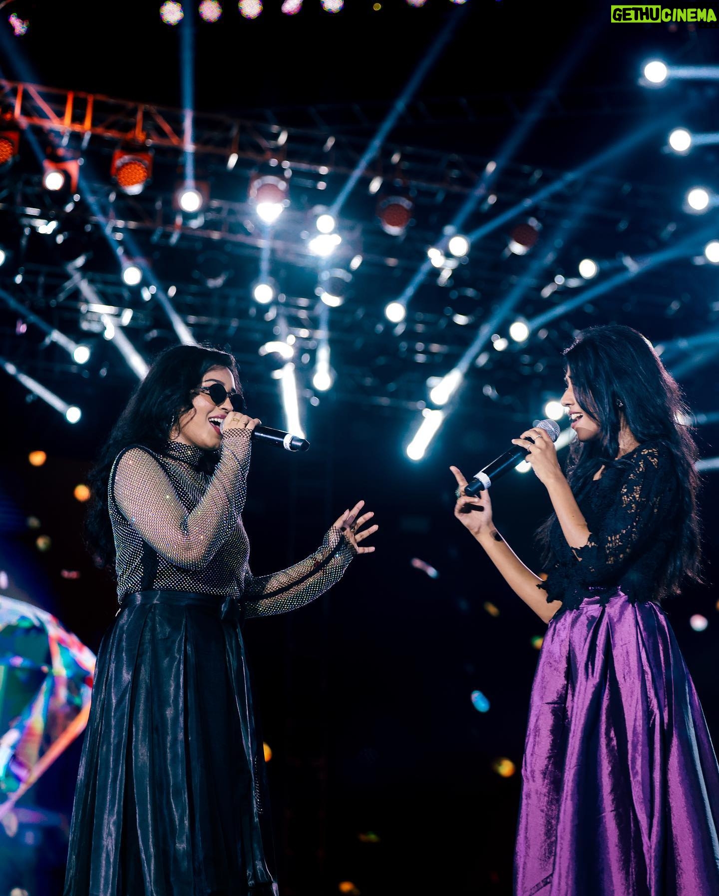 Priyanka N. K. Instagram - Thank you @itsyuvan sir for yet another amazing show❤️ Thank you @noiseandgrains @zafroonnizar mam Costume: @styl_chennai designed by @mithusha_13 Pc: @k_studios_india Makeup and hair: @arupre_makeup_artist Thanks to the musicians @aalaapraju @karthick__devaraj @joshmarkraj @bhuvanesh_keys @kumaran_dk @vikramrozariopercussion @protoolsguru1 And singers @sivaangi.krish @haripriyasinger @vishnupriya_ravi @therealandreajeremiah @rahulnofficial @ranjithkg @singer_diwakar @mcsannaofficial Engineers @riyasdeenriyan @c.r.e.s.c.e.n.d.o_1512 @markthomas89 @raghuramankutty
