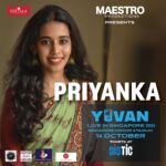 Priyanka N. K. Instagram - Priyanka is coming SINGAPORE 🔥! Yuvan Live In Singapore 14 October 2023 Tickets at bit.ly/yuvanig Official Merchandise at bit.ly/yuvanmerch #Yuvan #YSR #U1 #Priyanka #YuvanxMaestroProd #MaestroProductions #YuvanLiveInSingapore2023 #HighOnU1SG #MaestroConcert