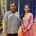 Priyanka N. K. Instagram - What an inspiration! Forever an ardent fan of you @itsyuvan sir! Can’t wait to perform on U1 25 live Get ready malaysia! Here we come!❤️ . . . @malikstreams #yuvan #yuvanism #u1