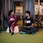 Priyanka N. K. Instagram - Evaru Aah Sir-ru? Watch this space for more details #yaaruanthasirru #MMOriginals7 @samvishal0928 @priyankank @mediamasonsmusic @mediamasons #mmoriginals #mediamasons #samvishal #priyankank Venue - @brigadefitness