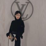Puff Kuo Instagram - 🤍🩶🩵 Beautiful night in Paris. . . . #LVFW24 #louisvuitton @louisvuitton @nicolasghesquiere #nicolasghesquiere