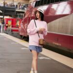 Puff Kuo Instagram - ： 🚄🌟Paris #LVFW24 #louisvuitton @louisvuitton #NicolasGhesquiere