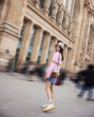 Puff Kuo Instagram - ：

🚄🌟Paris 

#LVFW24 
#louisvuitton
@louisvuitton 
#NicolasGhesquiere