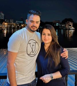 Purnima Instagram - Alhamdulillah 😇 We 💙🤍❤️