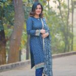 Purnima Instagram – Outfit- THREE 💙🤍