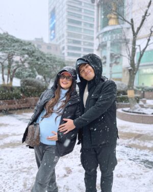 Puteri Aishah Instagram - Last holiday for this year. Lepas ni kena tunggu baby besar sikit baru boleh jalan2. Kan @firdaussulaiman_ ? 😆