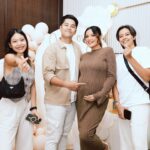 Puteri Aishah Instagram - gender reveal #babyPF 🩵