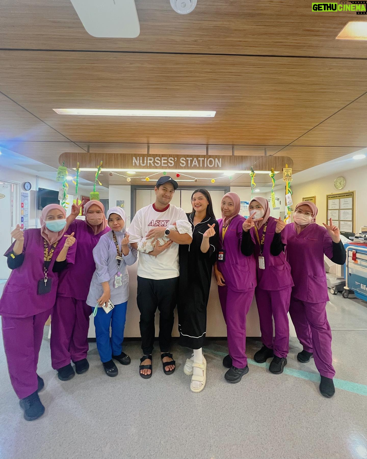 Puteri Aishah - 18.3K Likes - Thank you @drsharina for everything you did for me and baby @mfaliqfirdaus ✨ 9 bulan dah berlalu. Baby Faliq pun dah keluar. Rasa cepat sangat! So many great memories here in your clinic and hospital 🥹🤎 i’ll always treasure those memories 🤍 Keep in touch, doc!
Thank you to all the nurses, kak Su, Dr Musa and Dr Harun, too 🤍