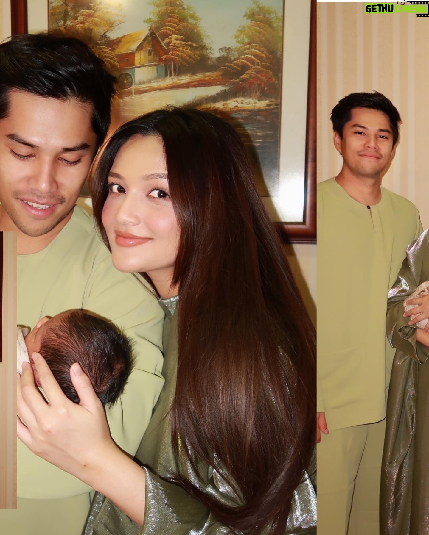 Puteri Aishah - 80.9K Likes - Cannot go out so ambik gambar dlm rumah je lah. Selamat Hari Raya Aidilfitri guys 🌙✨