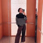 Putri Marino Instagram - Per kaca selfian di Busan.