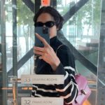Putri Marino Instagram - Per kaca selfian di Busan.