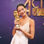 Putri Marino Instagram - Terima kasih @imaawards untuk apresiasinya🧡🍂
