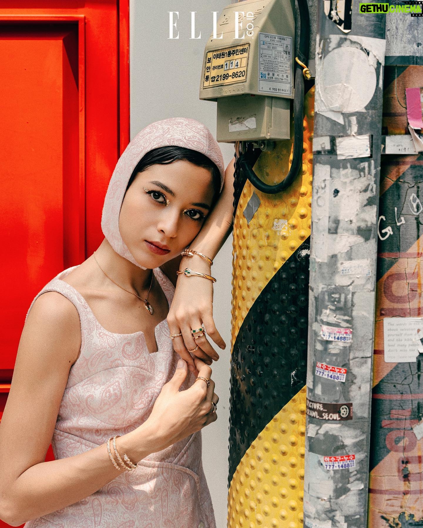 Putri Marino Instagram - @elleindonesia @bulgari