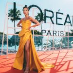 Putri Marino Instagram - The family i cherish deeply @lorealparis 💜 #Lorealpariscannesid #walkyourworth