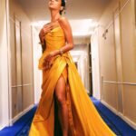 Putri Marino Instagram - Jatuh cinta dengan karyamu @hiantjen 🧡 @lorealparis Fashion stylist @yoland_handoko Make up @vagueskin Jewellery @tuloladesigns Photo @yestianovira #Lorealpariscannesid #walkyourworth