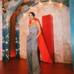 Putri Marino Instagram – Prescon untuk film The Big 4 @netflixid @netflix 
Styled by @hagaipakan 
@fendi @time.international @tuloladesigns

Photo @armanfebryan