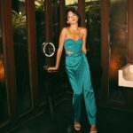 Putri Marino Instagram - Biru Turquoise. Styled/ Designed by @hagaipakan Photo by @yestianovira