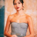 Putri Marino Instagram – Prescon untuk film The Big 4 @netflixid @netflix 
Styled by @hagaipakan 
@fendi @time.international @tuloladesigns

Photo @armanfebryan
