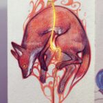 Qing Han Instagram - 【Fox Spirit】 • • • Hi guys. Thank you so much for all your comments yesterday trying to cheer me up. I'm glad some people found comfort in my pain. Lol jk~ I really am glad people were comforted by the fact that I feel what they feel. These feeling usually go away after a while but this time it's just persisting a lot longer...but I'll be okay. Thank you guys (⊙ω⊙) • Sorry, a little more ranting ahead haha~ don't mind me (＞人＜;) It's always weirdly censoring when I get comments on my art-frustration posts about how I should just shut up and be happy about my art level and the "amount of followers I have"ಥ_ಥ。i guess the problem is, I never cared too much about the follower count (not that I'm not thankful that you guys do follow me 😆), and there are sooooo many better artists than me out there and I keep feeling like I'm not improving fast enough and I'm just not producing enough art stuff, period. I know, logically, that everyone moves at their own pace. Logically, being frustrated only hinders progression. I know this in my head, but...well, it's hard to control my feelings xD;;;;. I need to learn to just appreciate pleasure of putting pen to paper again....I'll get that feeling back, I swear to god lol (￣^￣)ゞ My friend has suggested I should maybe go talk to a therapist if I'm feeling anxiety but I don't know if that anxiety is bad enough to warrant a visit haha @-@;;. Ugh, before that though I should really go see a physiotherapist...my back is killing me... Lol sorry, this ran a little long again (＞人＜;) most of you guys aren't even gonna read this far 😆. Well, here's a cookie if you did 🍪. It's chocolate chip, not raisin, I swear 😂😝~ 📚 In an attempt to make myself feel happier I've been re-reading one piece again. Still holds up. So good.